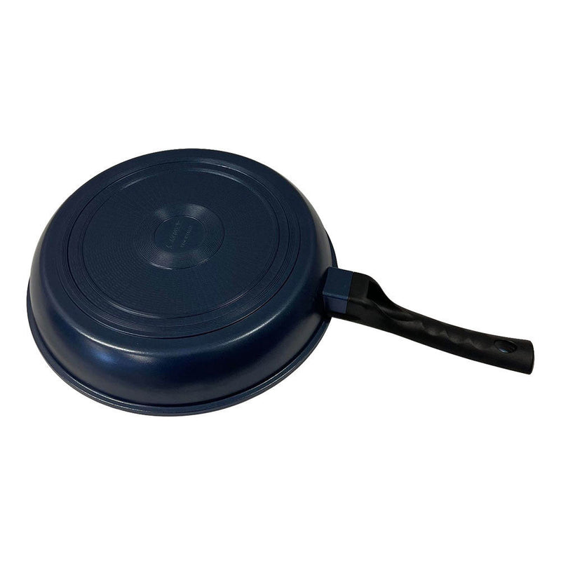 12'' 3D Diamond Coating Non-Stick Frying Pan Kitchen Cookware Cooking Pan