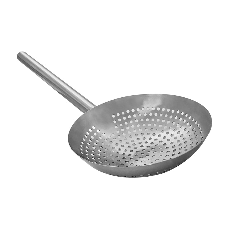 12'' Diameter Stainless Steel Skimmer Basket With 14'' Handle