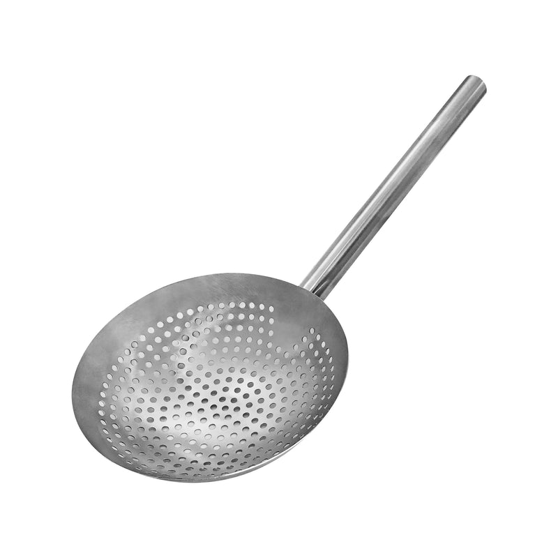 12'' Diameter Stainless Steel Skimmer Basket With 14'' Handle