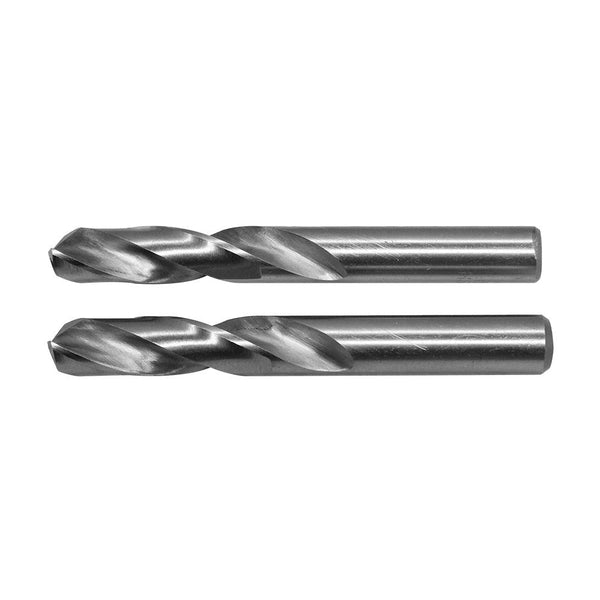 2 Pc 11mm HSS Screw Machine Drill Bits High Speed Steel Twist Straight Shank Flute