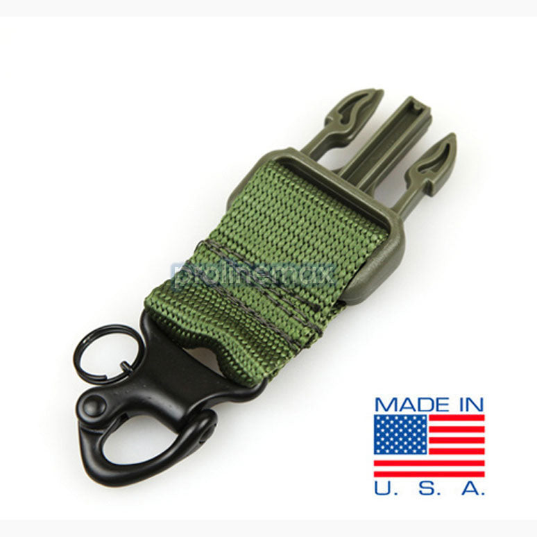 2 PC Condor Tactical Hook Shackle Upgrade Kit Steel Rifle Sling Spring Snap Hook-OD GREEN