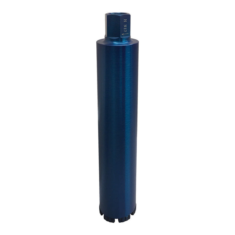 3" x .160'' Metallic Blue Wet Diamond Core Drill Bit 1-1/4''-7 Arbor Masonry Concrete Hard Brick