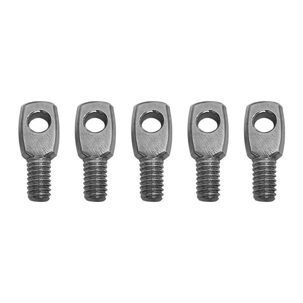 5 Pc 1-1-4''Long 5-16'' - 18 Thread Size Stainless Steel T316 Threaded Eye Tab Boat Marine