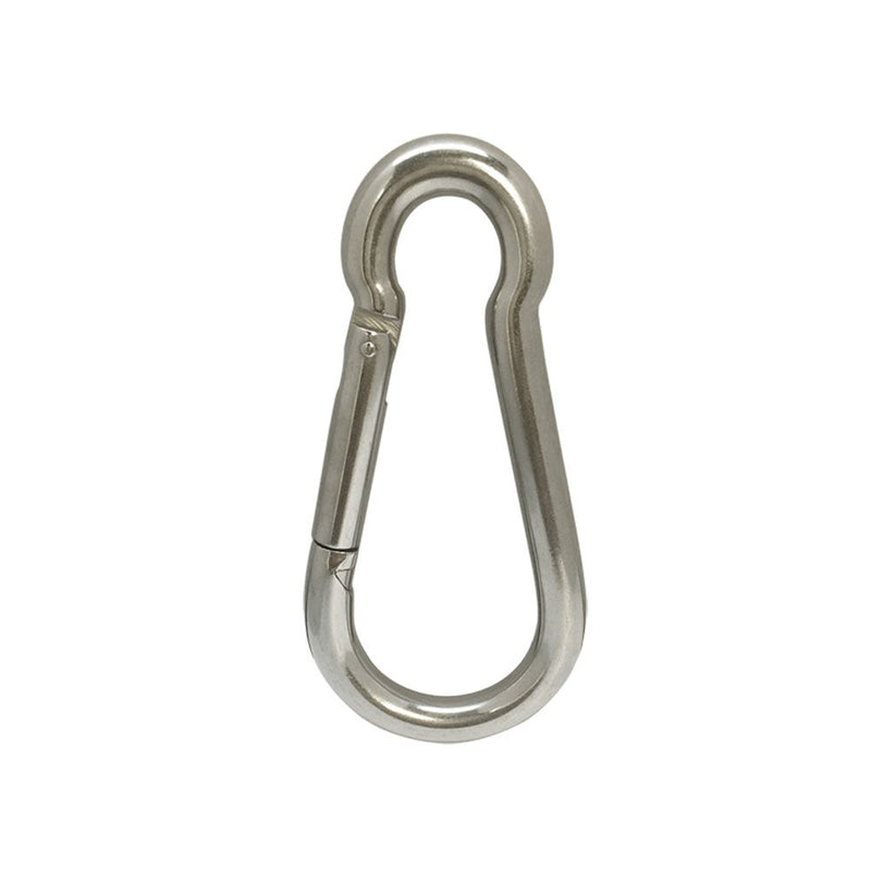 5 PC 1/2" Carabiner Spring Snap Hook  Marine Stainless Steel 316 Boat Hooking