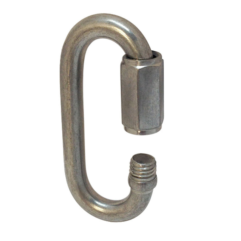 5 Pc 3/16" Marine 316 Stainless Steel Quick Link Shackle Boat WLL 400 LBS