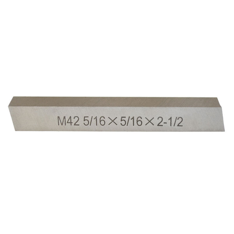 5/16'' x 5/16'' x 2-1/2'' M42 HSS Square Tool Bit Lathe Fly Cutter Mill Blank