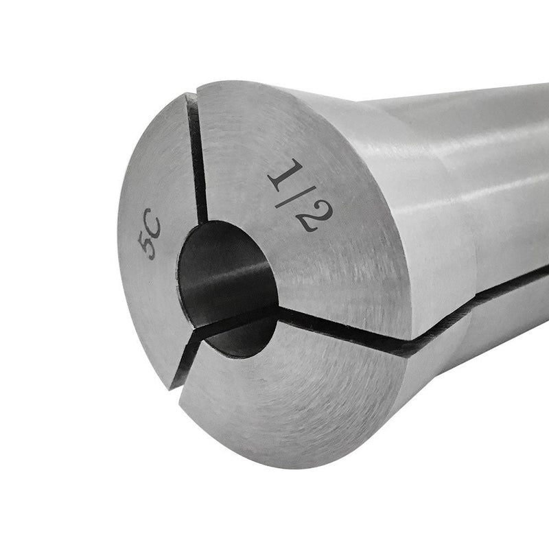 1/2" 5C Round Collet 0.0006" High Precision For Machining Turning High Grade Steel