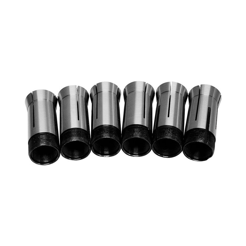 6 Pc 5c Square Collet Set 1/4'' - 3/4''Harden Machinist Tool 40CR Chuck 5C Collet Set