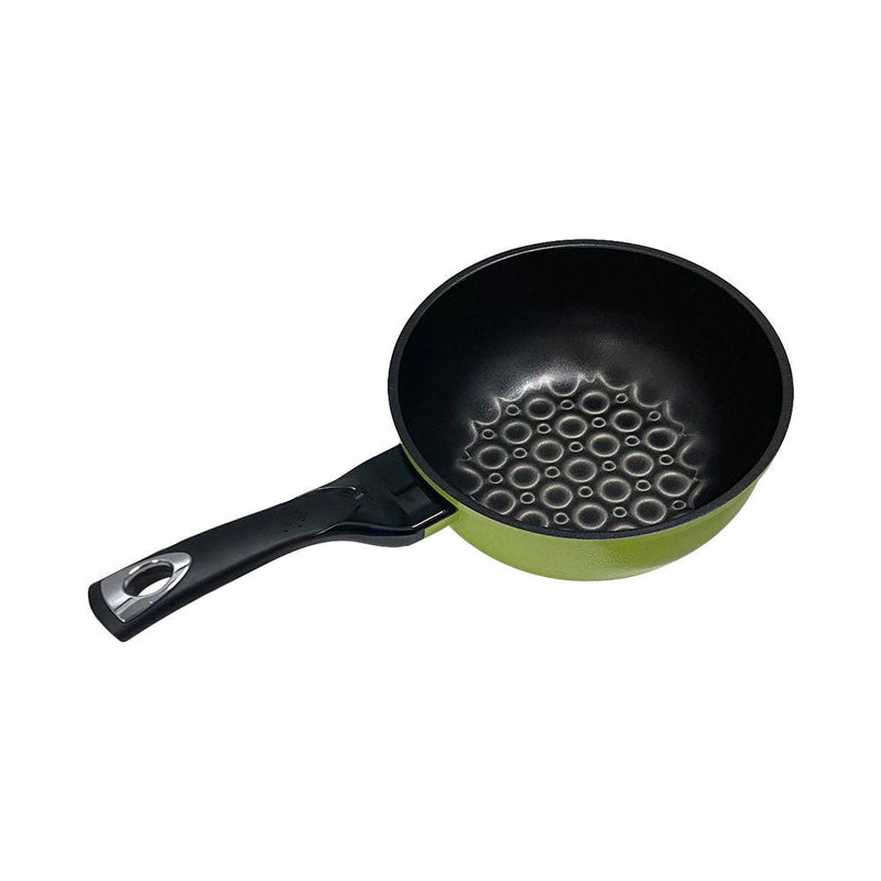 8'' (20cm) 3D Diamond Coating Nonstick Wok Cookware