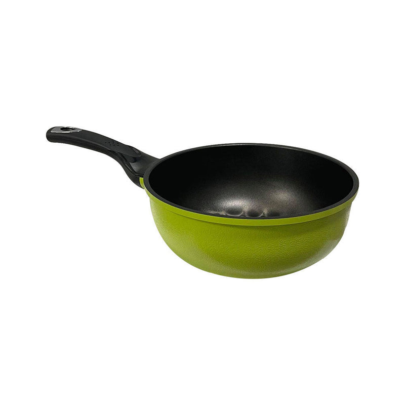 8'' (20cm) 3D Diamond Coating Nonstick Wok Cookware