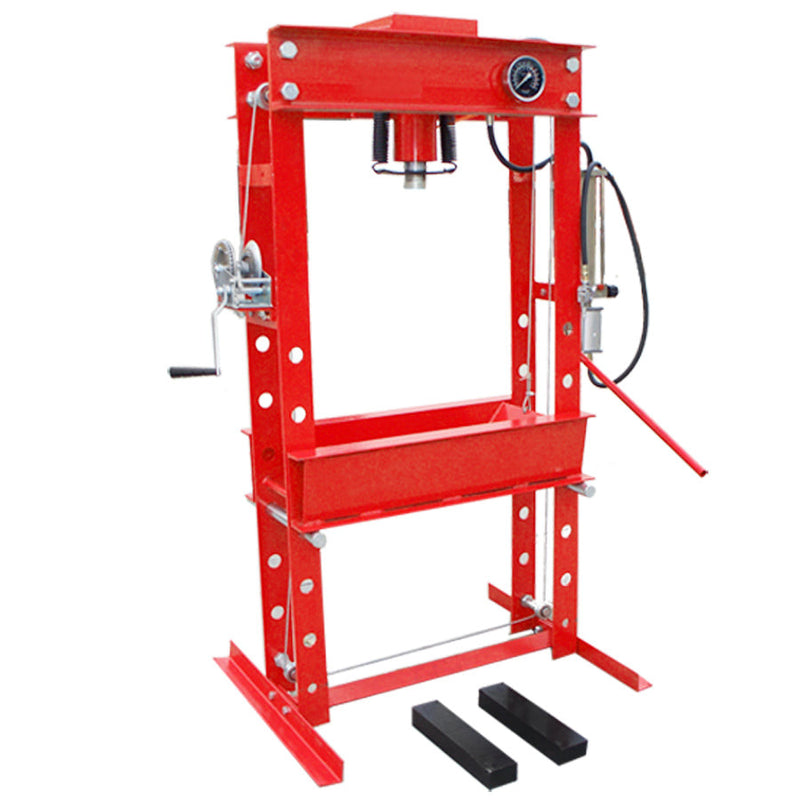 Heavy Duty 45 Ton Air Hydraulic Floor Shop Press Air Pump