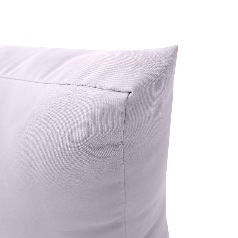 Knife Edge Large 26x30x6 Deep Seat Back Cushion Slip Cover Set AD107