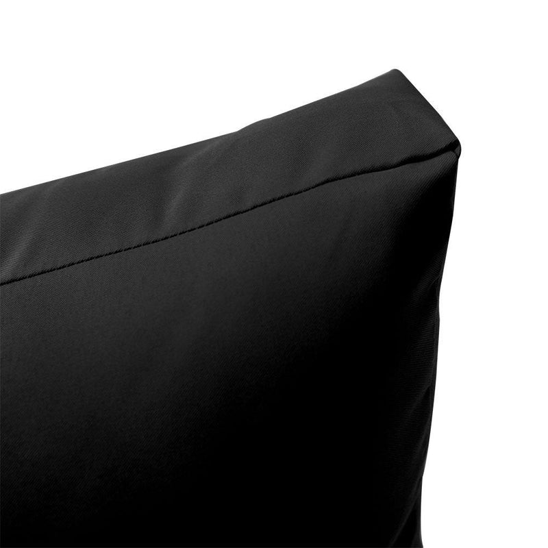 Knife Edge Large 26x30x6 Deep Seat Back Cushion Slip Cover Set AD109