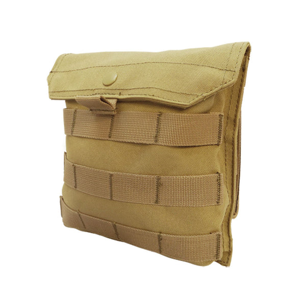 Condor Molle Tactical Utility SIDE Plate POUCH Utility Accessory Pouch Molle Pouch-TAN