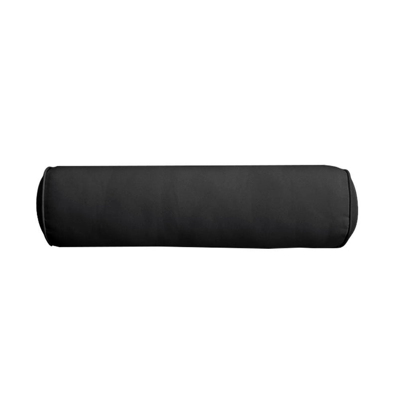 Pipe Trim Large 26x30x6 Outdoor Deep Seat Back Rest Bolster Cushion Insert Slip Cover Set AD109