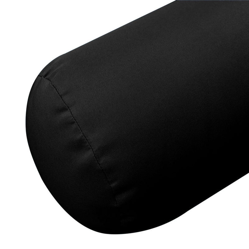 Style 6 Twin-XL Size Knife Edge Bolster Pillow Cushion Outdoor Slip Cover ONLY AD109