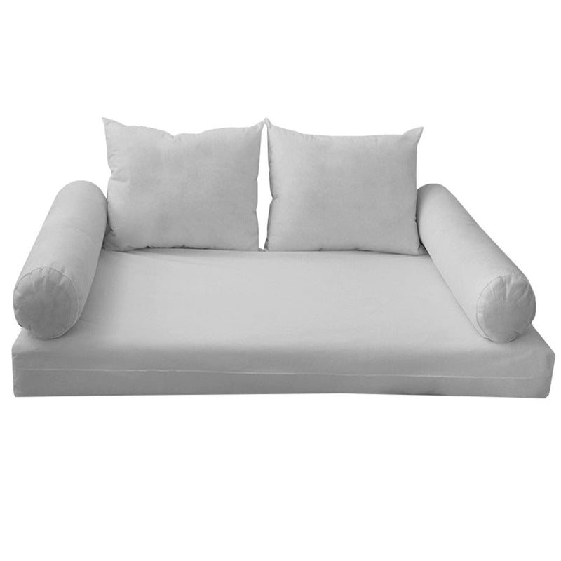 Style1 5PC Queen Size Mattress Bolster Back Rest Pillows Cushion Polyester Fiberfill "INSERT ONLY"