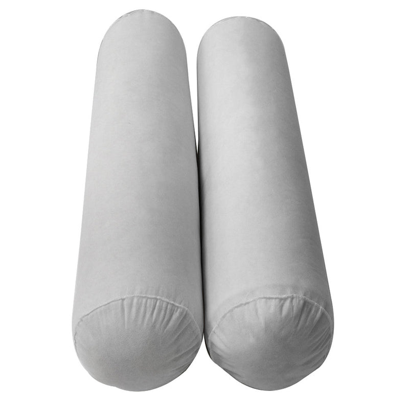 Style1 5PC Queen Size Mattress Bolster Back Rest Pillows Cushion Polyester Fiberfill "INSERT ONLY"