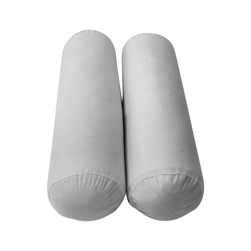 Style2 5PC Full Size Mattress Bolster Back Rest Pillows Cushion Polyester Fiberfill "INSERT ONLY"