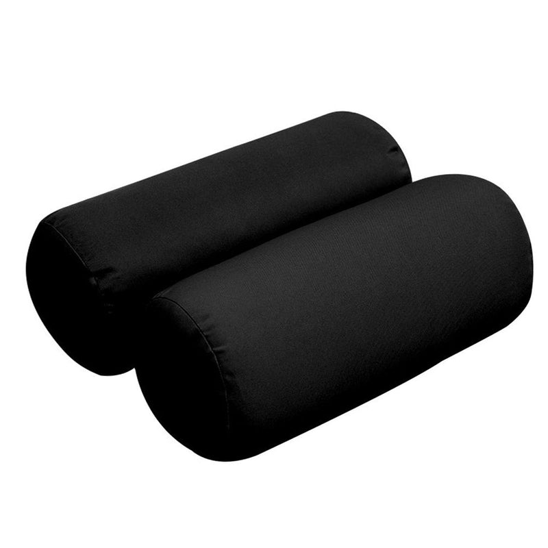 Style2 Crib Knife Edge Bolster & Back Pillow Cushion Outdoor SLIP COVER ONLY AD109