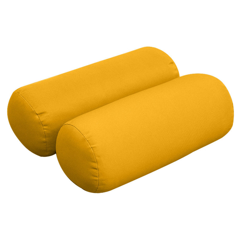 Style2 Twin Size 5PC Knife Edge Outdoor Daybed Mattress Cushion Bolster Pillow Slip Cover Complete Set AD108