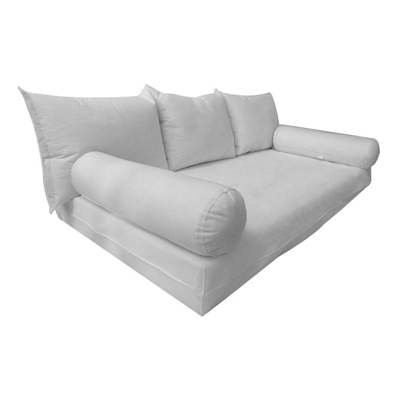 Style3 6PC Full Size Mattress Bolster Back Rest Pillows Cushion Polyester Fiberfill "INSERT ONLY"