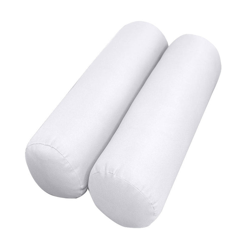 Style4 Twin-XL Size 5PC Knife Edge Outdoor Daybed Mattress Cushion Bolster Pillow Slip Cover Complete Set AD105