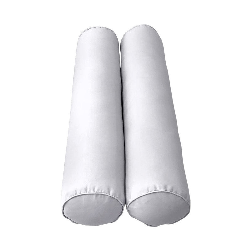 Style5 Twin Size 3PC Pipe Trim Outdoor Daybed Mattress Cushion Bolster Pillow Slip Cover COMPLETE SET AD105