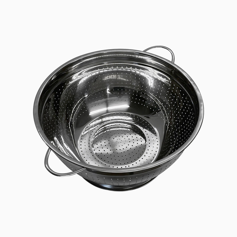 15''L x 7''H Stainless Steel Colander Drain Vegetables Fruit Basin Kitchenware