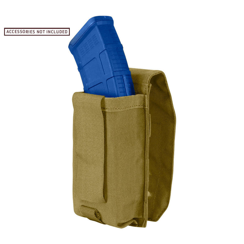 Condor Tactical Hook and Loop Buckled Universal Magazine Mag Pouch Coyote