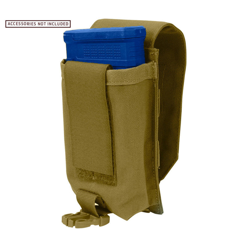 Condor Tactical Hook and Loop Buckled Universal Magazine Mag Pouch Coyote