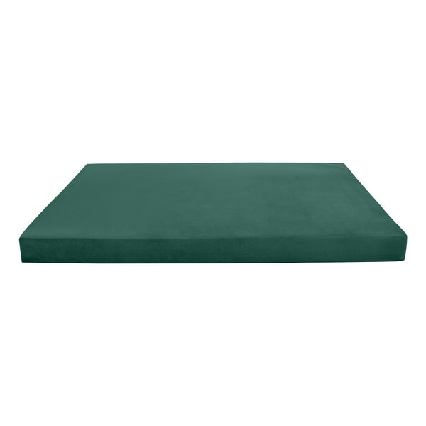 Knife Edge 8" FULL 75x54x8 Velvet Indoor Daybed Mattress |COVER ONLY|-AD317