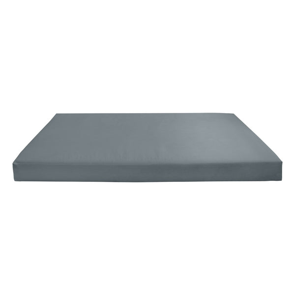 Knife Edge 8" FULL 75x54x8 Velvet Indoor Daybed Mattress |COVER ONLY|-AD347