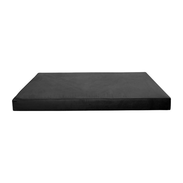 Same Pipe 8" Twin-XL 80x39x8 Velvet Indoor Daybed Mattress |COVER ONLY|-AD350