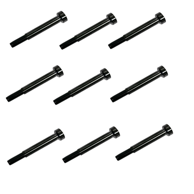 20 Pcs Stainless Steel T316 Black Oxide 3/16" Cable Railing Invisible Receiver End Fittings Swage