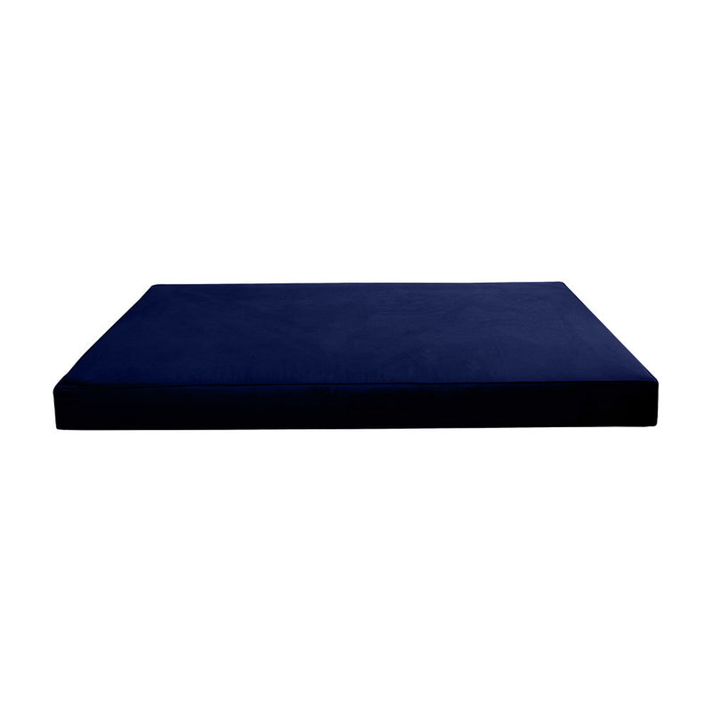 STYLE V2 TwinXL Velvet Pipe Trim Indoor Daybed Mattress Pillow |COVER ONLY|AD373