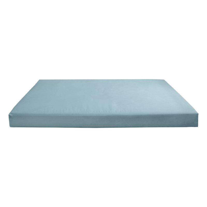 STYLE V3 Full Velvet Knife Edge Indoor Daybed Mattress Pillow |COVER ONLY| AD355