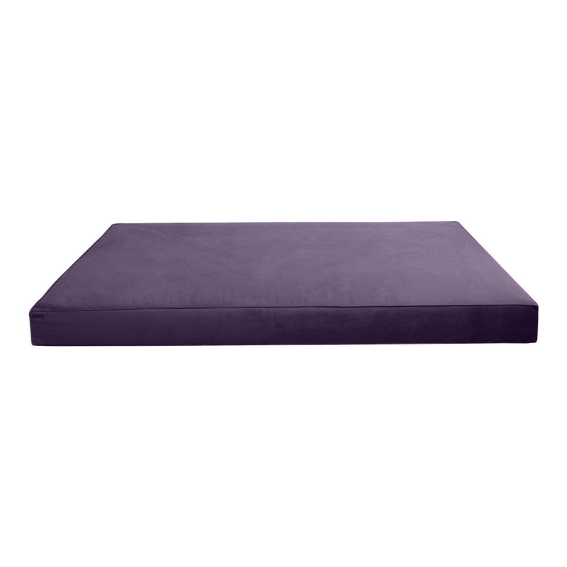 STYLE V3 TwinXL Velvet Pipe Trim Indoor Daybed Mattress Pillow |COVER ONLY|AD339