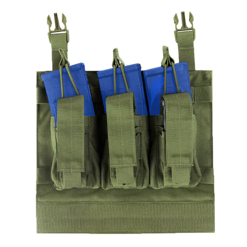 Condor VAS Plate Carrier System Kangaroo Magazine Panel Pouch GEN II OD Green