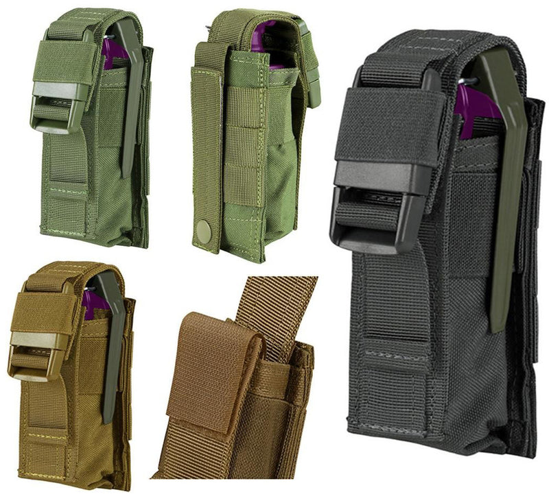 Tactical MOLLE PALS Modular Closed Top Single Flash Bang Utility Pouch