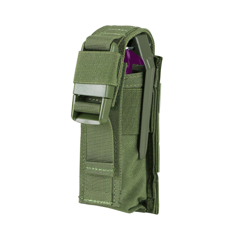 Tactical MOLLE PALS Modular Closed Top Single Flash Bang Utility Pouch