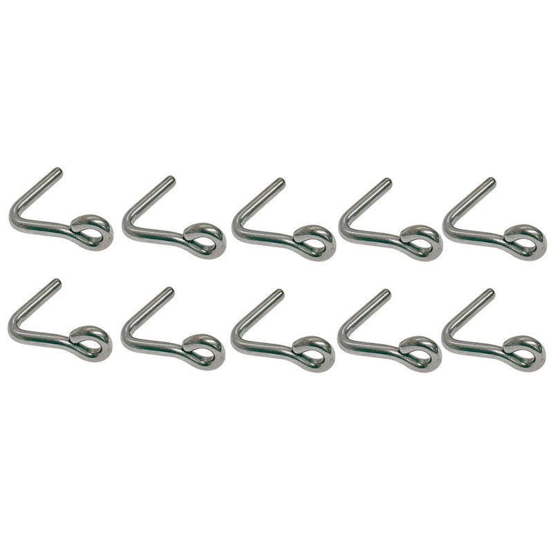 Marine Boat Stainless Steel T316 5/16" Downhaul Hook Rigging Lifting Hook  10 Pc