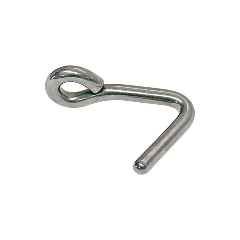 Marine Boat Stainless Steel 316 3/8" Downhaul Hook Rigging Lifting Hook Hardware