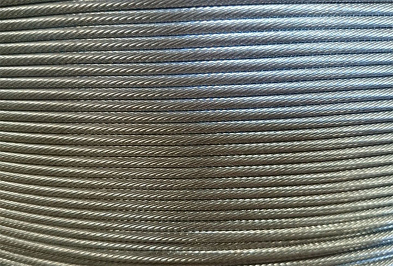 T316 STAINLESS STEEL Cable Rail Wire Rope 1x19, 7x19 Strands Construction