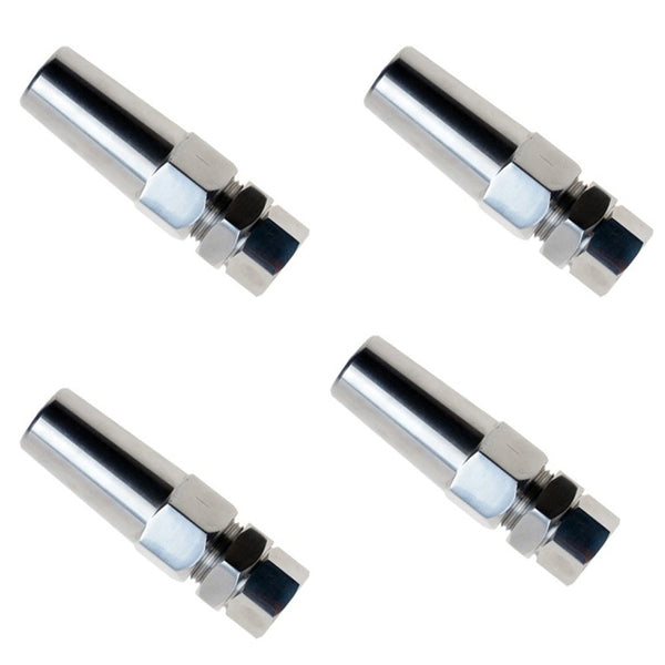 4 Pc Marine Boat Stainless Steel 5/16" Swageless Receiver 5/8" Internal Thread
