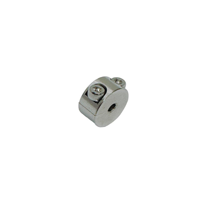 10 Pc Marine Boat Stainless Steel 2 Part 1/8" Wire Cable Clamp Stop Rope Wire