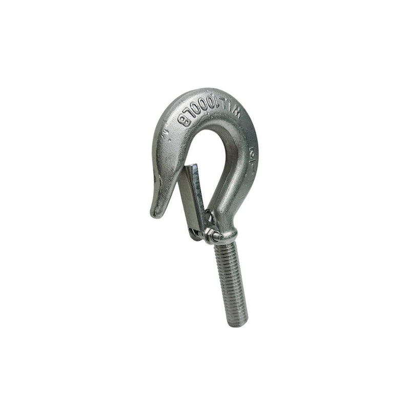 Marine Stainless Steel Threaded Shank Hook Drop Forged Hook _ Various Size