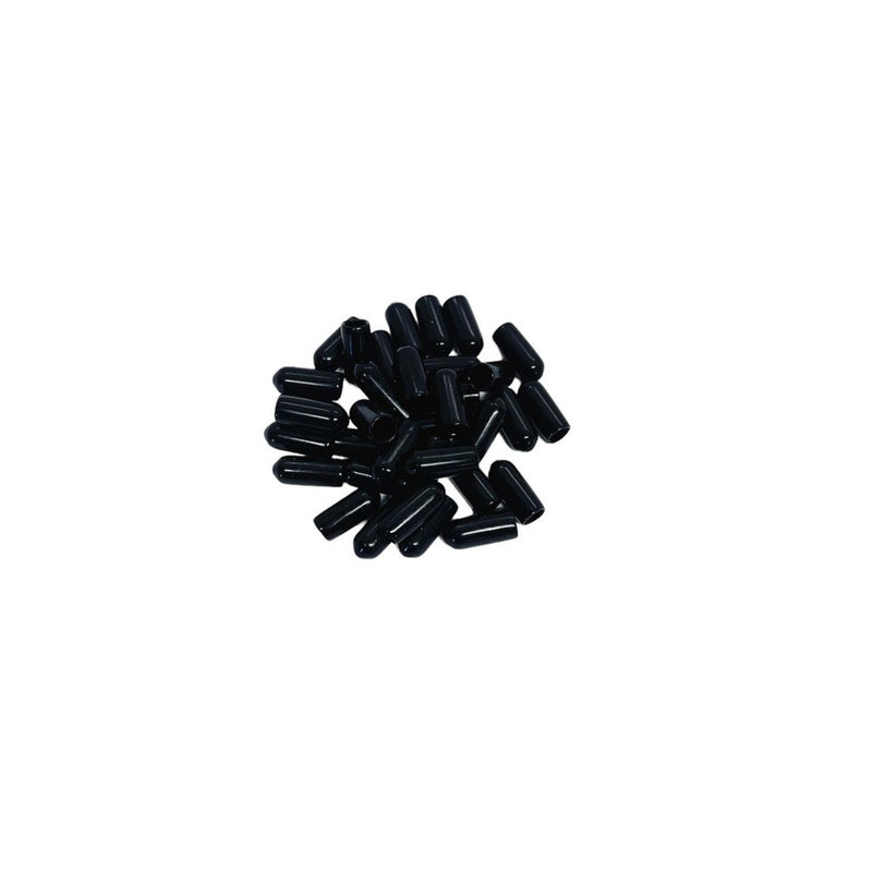 100 Pc Plastic End Cap For 1/8" Cable Wire Rope End Cap Cover Protectors