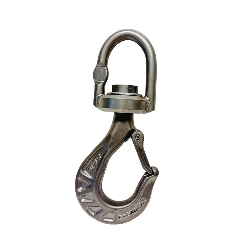 Stainless Steel T316 3/8" Overhead Eye Swivel Hook WLL 5,000 Lbs Load Hook