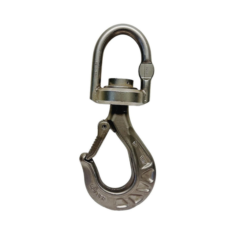 Stainless Steel T316 3/8" Overhead Eye Swivel Hook WLL 5,000 Lbs Load Hook